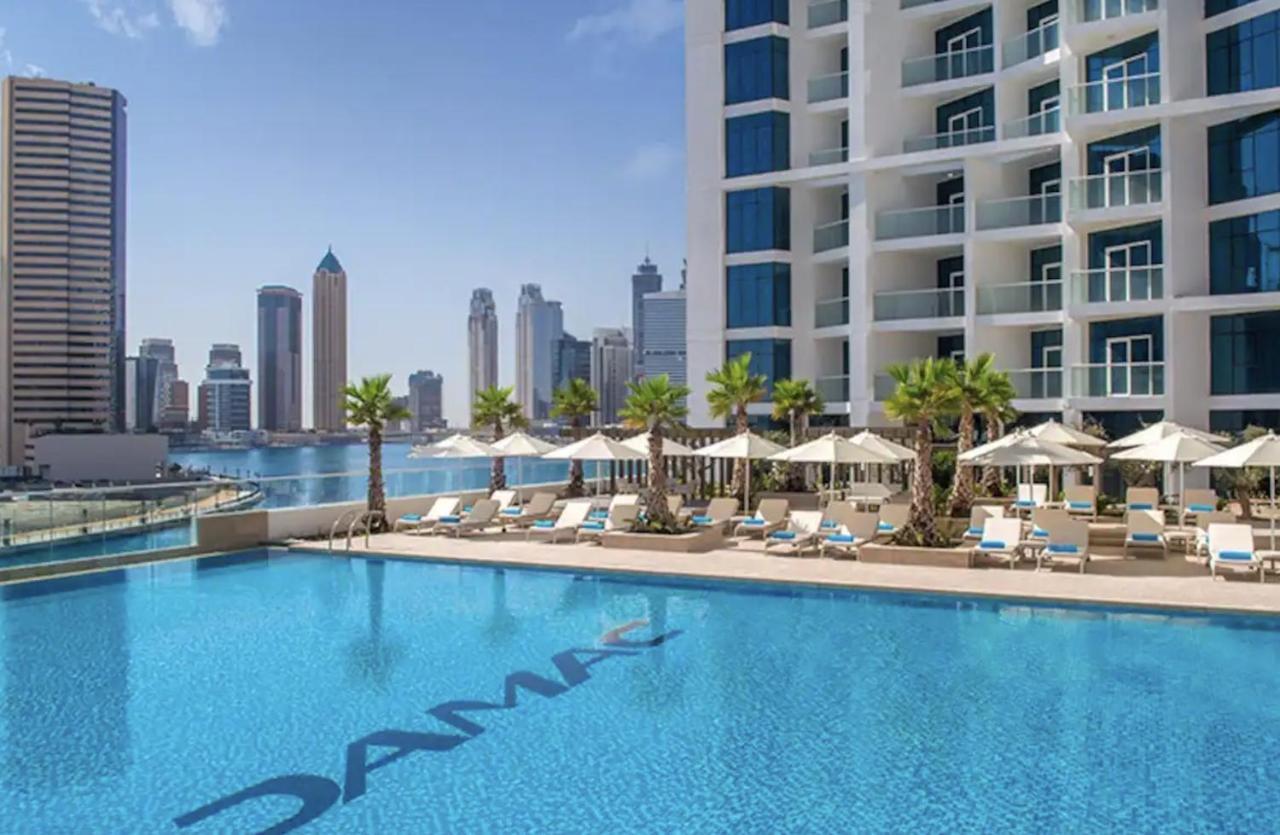 Luxury Hotel Apartment With A Canal View Dubái Exterior foto